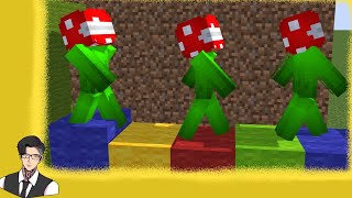 Piranha Plants on parade Minecraft Animation [upl. by Wandis]