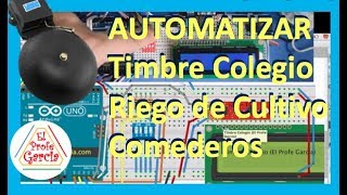 ✅ Como Automatizar Timbre de Colegio Riego de Cultivos Comedero de Animales [upl. by Elwira]