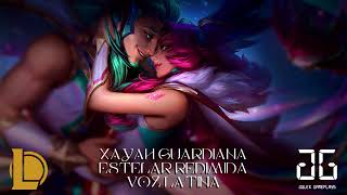 League of Legends  Xayah Guardiana Estelar Redimida  Voz Latina [upl. by Reisch]