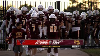 Deer Park Football vs Clear Lake  Game Highlights 101824 [upl. by Anawot]