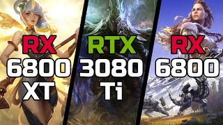 RX 6800 XT vs RTX 3080 Ti vs RX 6800  Test in 21 Games [upl. by Icaj498]