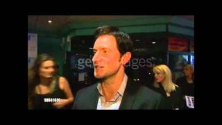 Richard Armitage Interview Strike Back Premiere 2010 and Views of CAST [upl. by Amerd499]