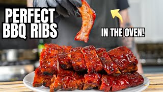 The Secret to PERFECT Ribs in the OVEN Juicy and Delicious Oven Baked BBQ Ribs Recipe [upl. by Butta]