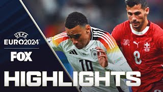 Switzerland vs Germany Highlights  UEFA Euro 2024 [upl. by Ayahsey120]