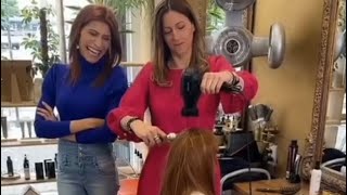 Annabelle chez coiffeuse  Annabelle at hairdresser 💇‍♀️💈 [upl. by Dimitris]