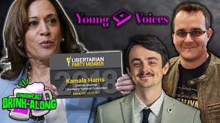 Libertarians for Harris Debate Josh Eakle vs Sean Fitzgerald Part 1  SwampCast DrinkAlong [upl. by Araccot157]