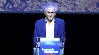 BernardHenri Lévy  Solitude dIsraël conférence Agir Ensemble à la Salle Pleyel 19 mars 2024 [upl. by Barbara]