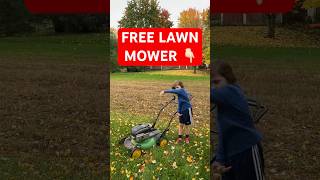 How to pick up FREE John Deere Lawn Mowers johndeere [upl. by Meade275]