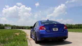 SubiSpeed  2015 WRX and STI Invidia N1 Racing Exhaust  Drive By and Revs [upl. by Aseral]