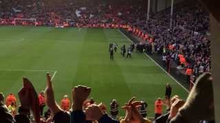 Final whistle at Anfield  support for Malky [upl. by Kaia]