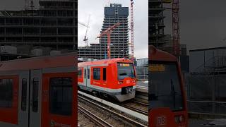 SBahn Hamburg S5 nach Elbgaustraße an den Elbbrücken Neues SBahnNetz 10122023 [upl. by Ducan892]