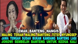 BANTENG NANGIS LAGI PAKDE JOKOWI SEMBELIH BANTENG UNTUK KEDUA KALINYA DI PILKADA JAWA TENGAH [upl. by Darnoc]