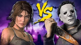 LARA CROFT VE MICHAEL MYERS KARŞI KARŞIYA  Dead by Daylight TÜRKÇE [upl. by Atteselrahc]