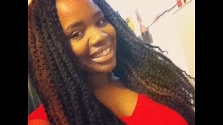 13 How To Do Crochet Braids with a Bobby Pin Protective Style 4C Hair [upl. by Campball93]