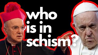 Is Viganò in Schism or is Pope Francis in Schism Conversation with Dr Ed Mazza [upl. by Sontich]