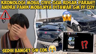 WADUH INI KENAPA GUYS MOBIL CIVIC ANDRA ST RUSAK PARAH KAH😭🤣 [upl. by Winer]