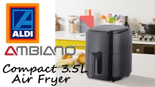 Aldi Compact Air Fryer  Perfect for Quick Meals [upl. by Anhaj]