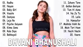 Dhvani Bhanushali NEW SONGS 2021  Dhvani Bhanushali ALL BEST SONGS 2021 [upl. by Baoj]