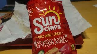 My opinon on Garden Salsa flavor Sun Chips [upl. by Aliam764]