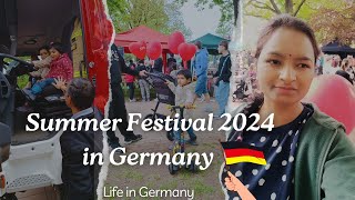 Summer Festival 2024 in Germany 🇩🇪  Life in Germany [upl. by Ititrefen]