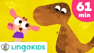 COWYS TREX SONG 🦖💜  More Nursery Rhymes  Lingokids [upl. by Maribel414]