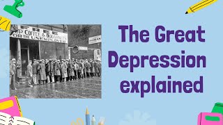 Understanding the Great Depression  GCSE History [upl. by Ronica331]