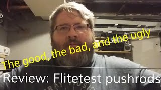 Review Flitetest pushrods [upl. by Muslim935]