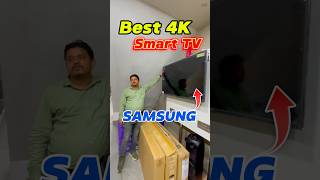 Sir ने खरीदा 65 inch का Smart TV 🚀 shorts smarttv [upl. by Eyahsal]