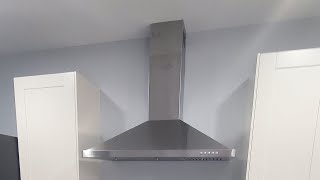 Wall Mount Range Hood Installation [upl. by Anat985]