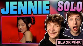 BLACKPINK THE SHOW  JENNIE SOLO Remix REACTION Live Concert Performance [upl. by Leyes]