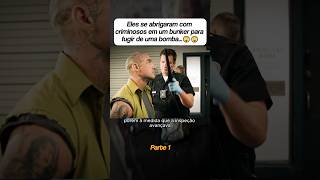 Este policial foi obrigado a se refugiar com criminosos em um bunker serie filme resumo [upl. by Luhey]