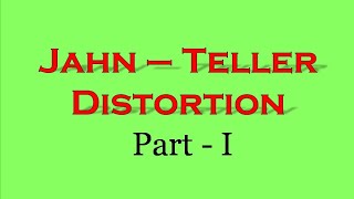 JahnTeller Distortion ll Part  1 ll Coordination Chemistry [upl. by Anairo]