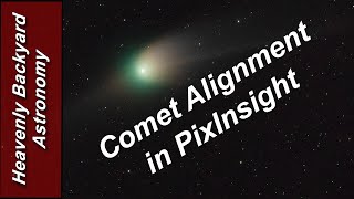 How to Comet Align in PixInsight [upl. by Ddat]