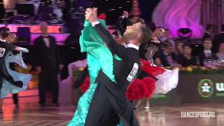 Valerio Colantoni  Monica Nigro ITA 12 Viennese Waltz [upl. by Nolyar751]