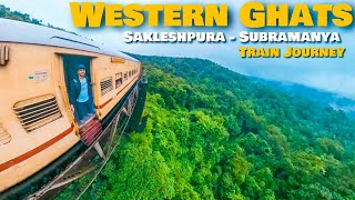 Sakleshpura to Subramanya Train Journey GREEN ROUTE  Karnataka Tourism [upl. by Telracs]