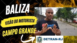 Baliza perfeita passo a passo com visão do motorista em Campo Grande RJ  Atualizado DETRAN RJ [upl. by Indyc]