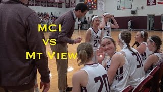 MCI vs Mt View Girls Basketball [upl. by Htebiram422]