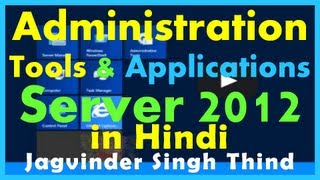✅ How to find Administrative Tools Management tools and Applications in Windows Server 2012 [upl. by Aivekal726]