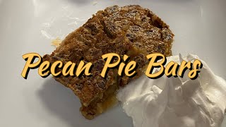 Pecan Pie Bars [upl. by Rickart89]