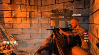 quotStairway to Hellquot in Verrückt  Black Ops Zombies 4 Player ChallengeStrategy  Part 2 [upl. by Alikee]