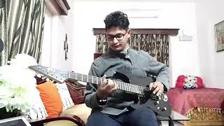 KARZ Theme Music  Guitar  Metal by Kshitiz Verma [upl. by Abramo]