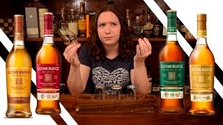 Glenmorangie Core Range Tasting Original Lasanta Quinta Ruban Nectar DOr [upl. by Adraynek295]