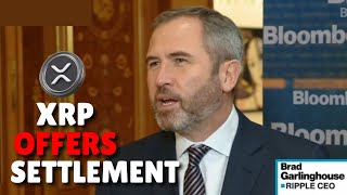 Ripple XRP US SEC Proposes Settlement with Ripple CEO – XRP Value Could Skyrocket to 10000 [upl. by Anyer365]