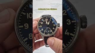 IWC Big Pilot Heritage Limited Edition 8 Days Titanium Corda Completo [upl. by Anyaj710]