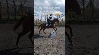 First Jump Cantering horse equestrain music mileycyrus [upl. by Ramsa18]