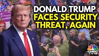 Donald Trump Faces Another Security Scare In Pennsylvania Rally  US Elections 2024  N18G [upl. by Couhp]