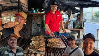 Pescados Tatemados y Tacos viajando con los Algo bien [upl. by Atoel356]