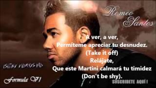 Propuesta indecente Romeo santos video original con letra [upl. by Kurtzman]