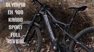 Olympia ex 900 Karbo Sport recensione completa [upl. by Ynettirb]