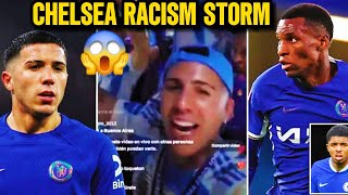 Chelsea racism storm as Enzo Fernandez publicly backed by teammate to leave players divided [upl. by Eekorehc]